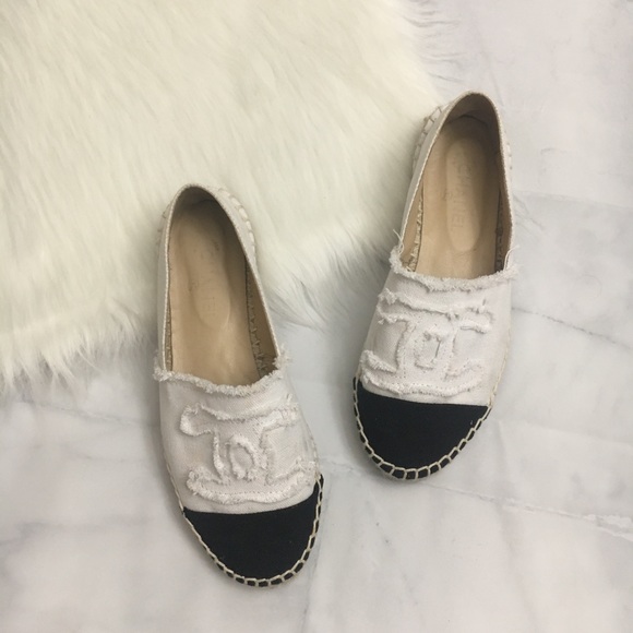 chanel espadrilles double sole